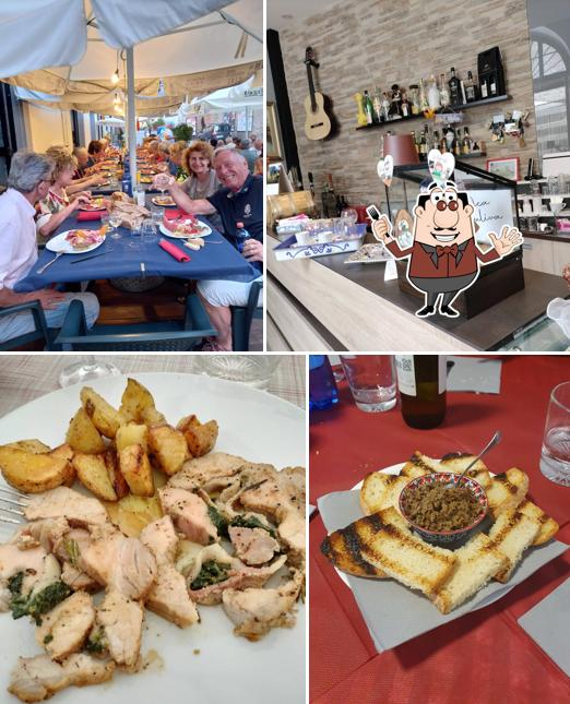 Cibo al Rosticceria Trattoria L’oca Giuliva