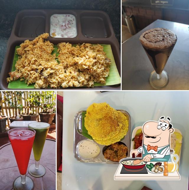 Fried rice at Thulasi Veg Cafe