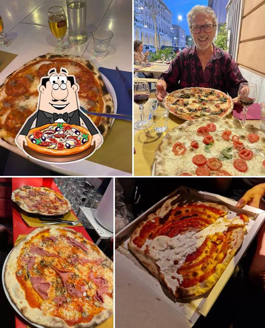 Ordina tra le molte varianti di pizza