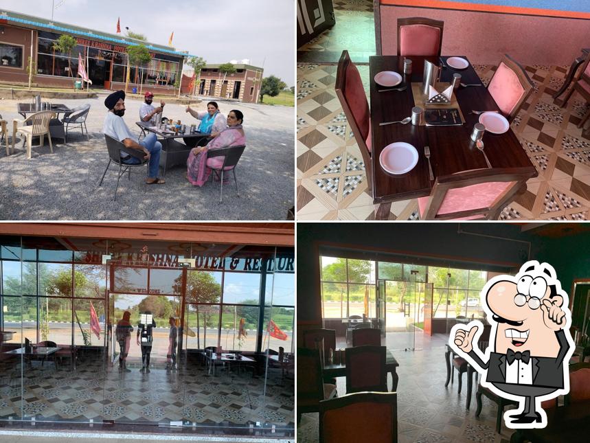The interior of Shree krishna hotel & restaurant