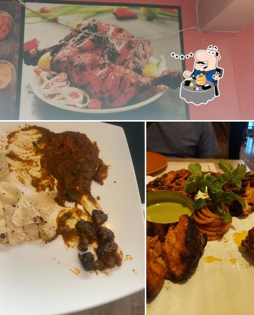 Food at Mana Restaurant