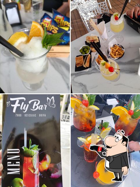 Prenez une boisson du menu