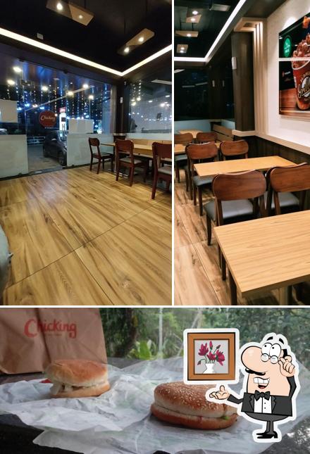 Chicking is distinguished by interior and food