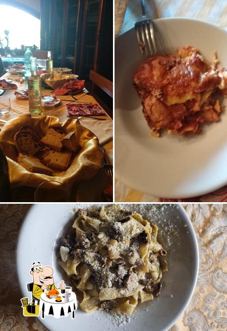 Pappardelle al Ristorante Da MagnaStoppa