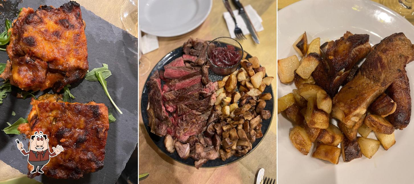 Spezzatino di maiale al Pizzeria Tre Angelí