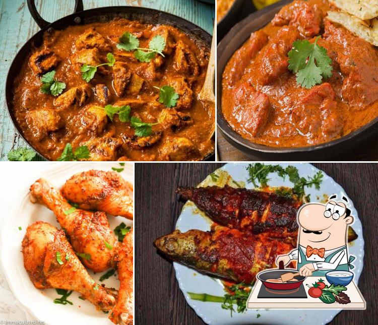 Chicken curry at Famous Bar & Restaurant