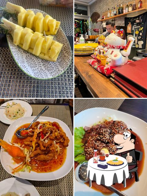 Piatto di formaggi al Asia Canteen