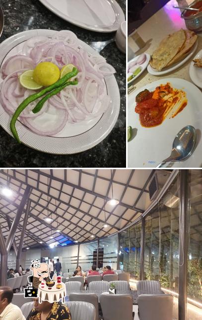The picture of Mahalok dhaba’s food and interior