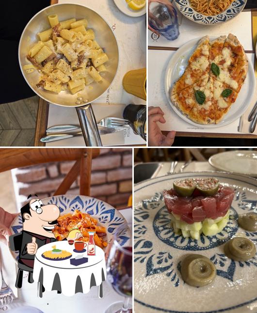 Piatto di formaggi al Osteria del Grillo al Pantheon