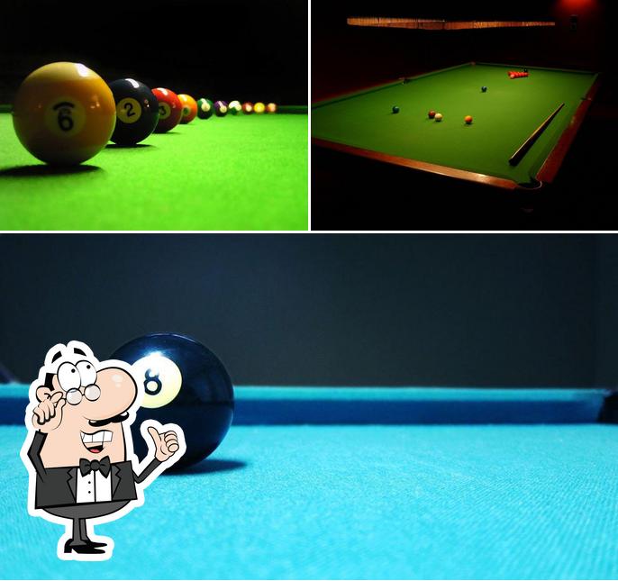 Check out how Pool parlour looks inside