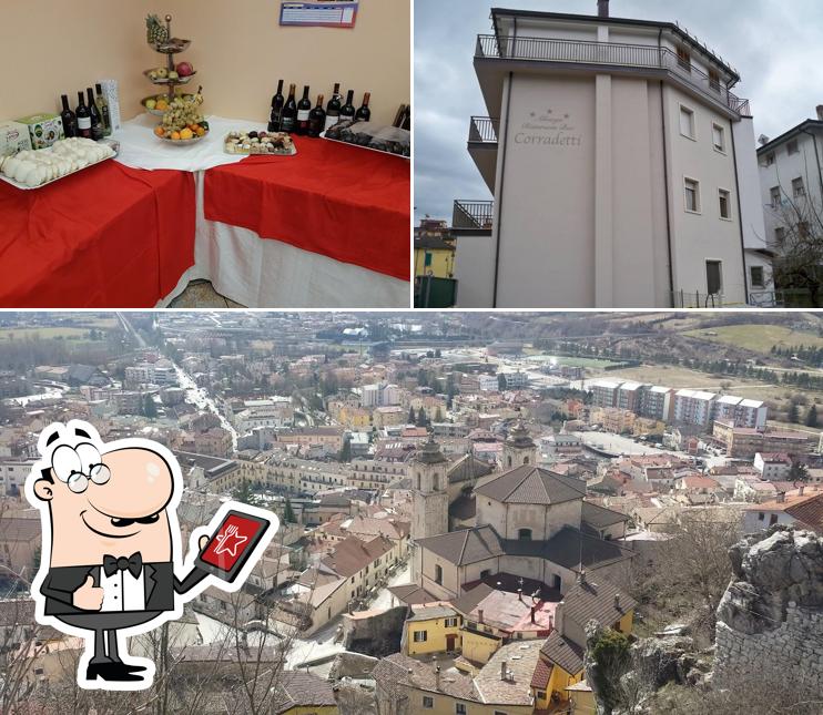 Gli esterni di Ristorante Bar Albergo Corradetti