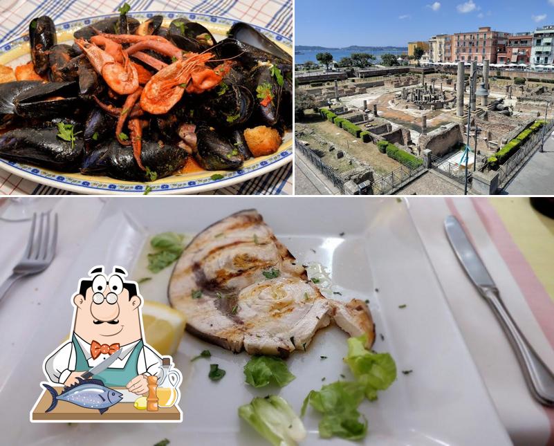Salmone grigliato al Ristorante Il Tempio
