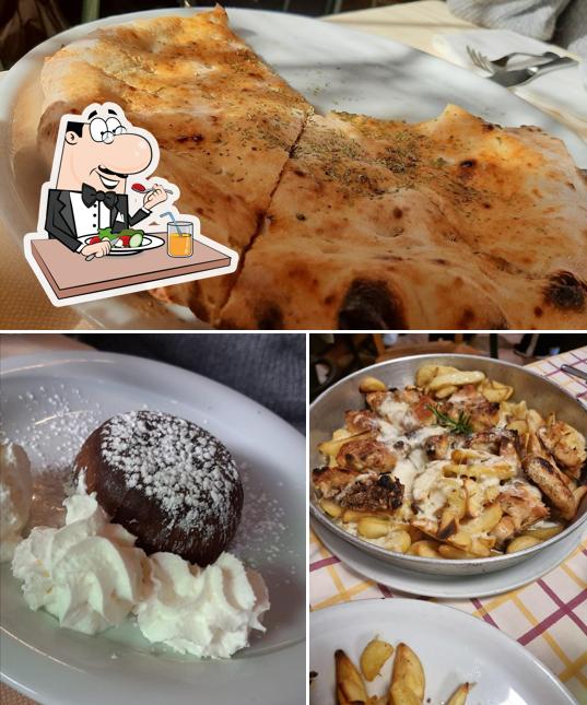 Platti al La Terrazza Pollo Scucchiato