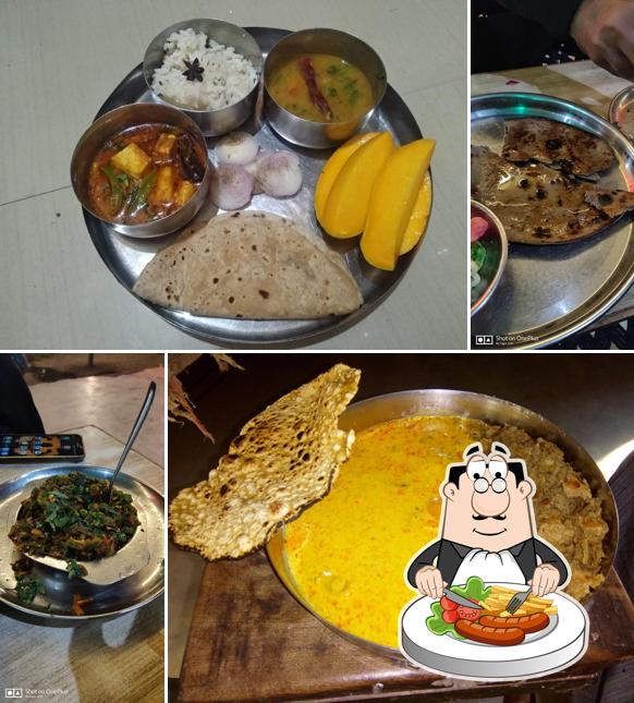 Food at Shree Ramdev Darshan Hotel