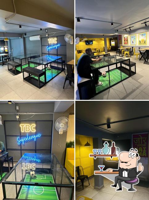 The interior of The Burger Company Kota
