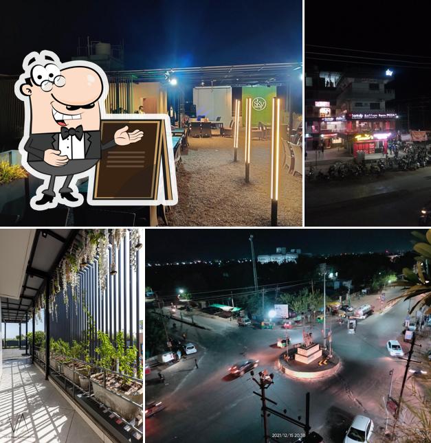 The exterior of Sky Rooftop Cafe & Restaurant