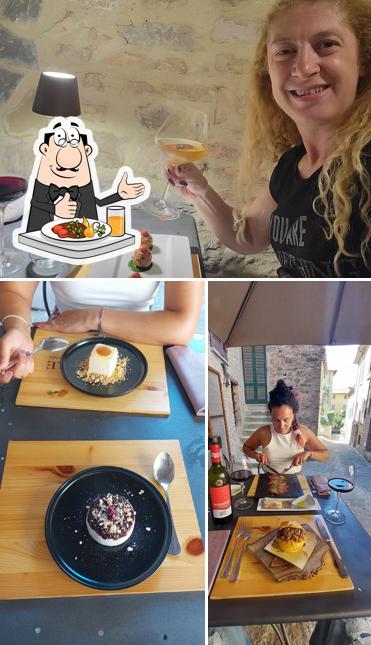 La cibo e bevanda del ristorante