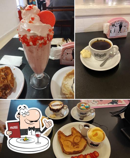 Comida em Gato Café Botafogo
