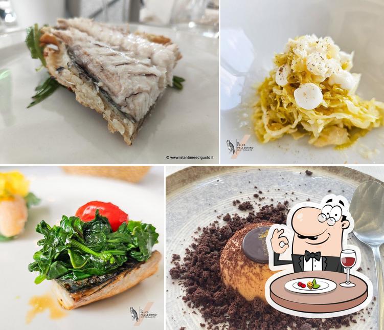 Cibo al Ristorante Il Falco Pellegrino