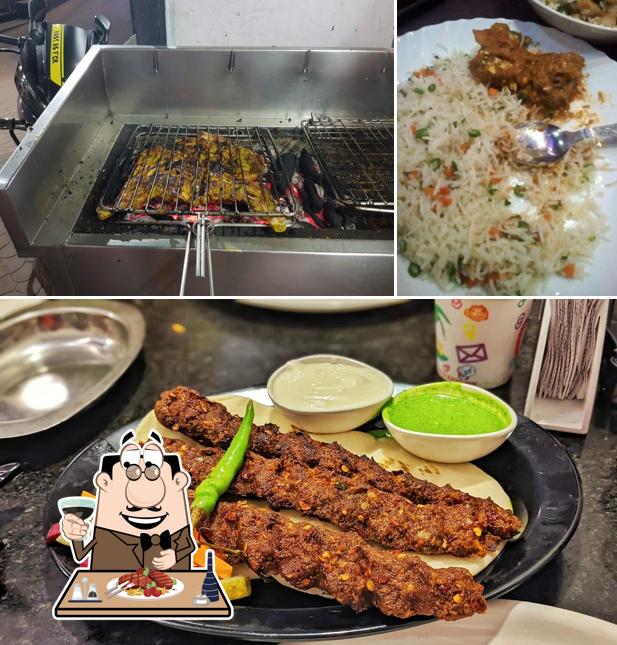 Get meat meals at A One Restaurant