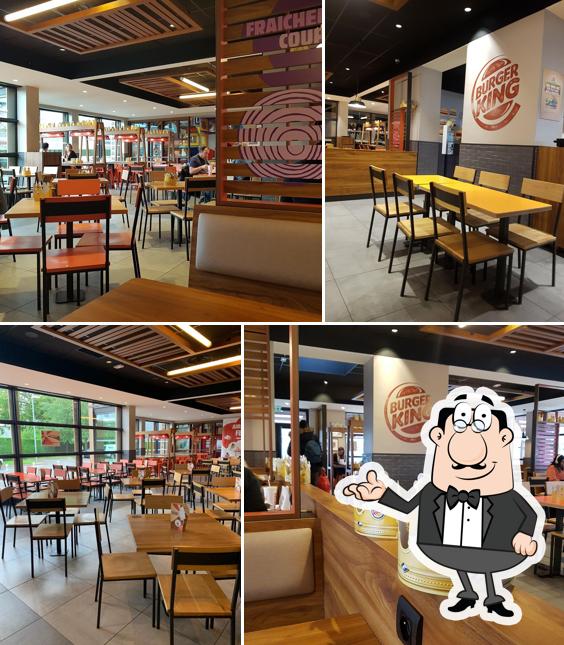 L'intérieur de Burger King
