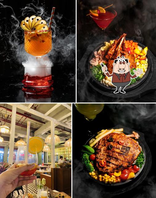 Food at Gola Sizzlers