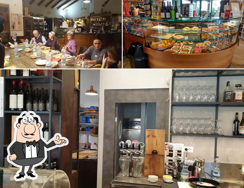 Gli interni di La Bottega di Bilancino