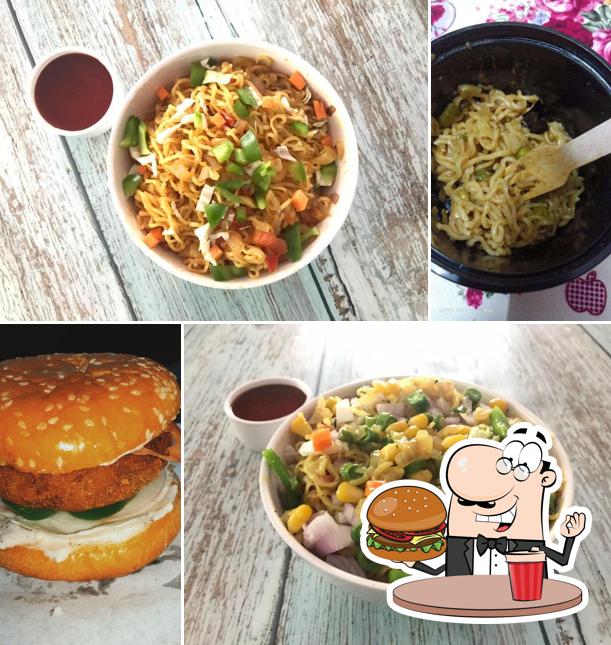 Hamburger at Maggi N Maggi House