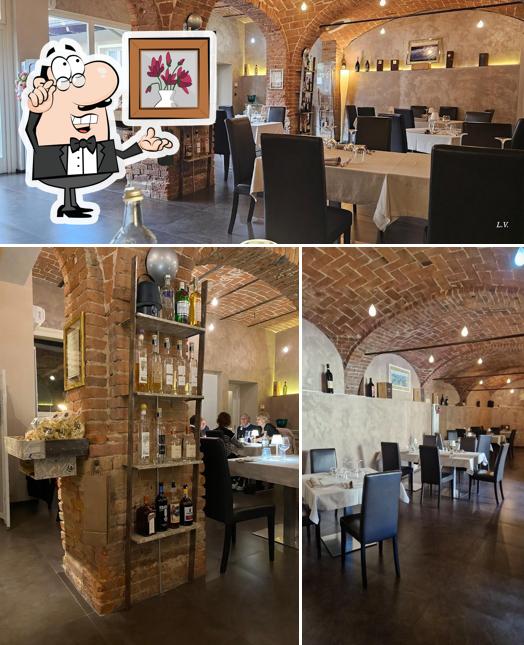 Gli interni di Osteria La Marlera di Alan Bustamante