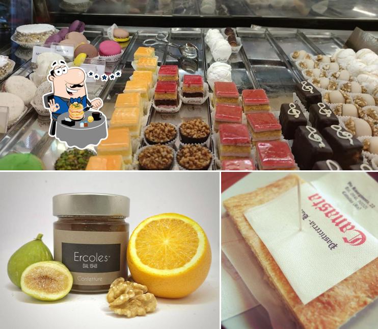 Platti al Pasticceria Canasta