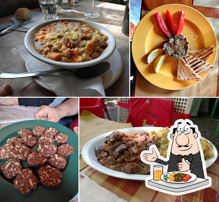 Spezzatino di maiale al Ristorante Baita Pianvalle