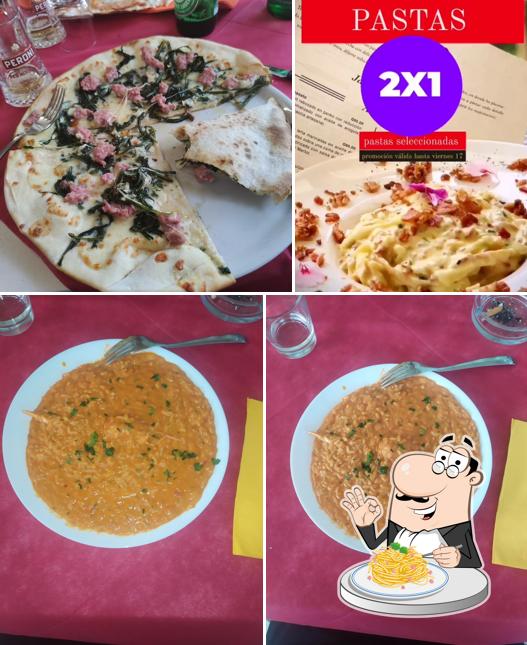 Spaghetti alla carbonara al Il Capriccio