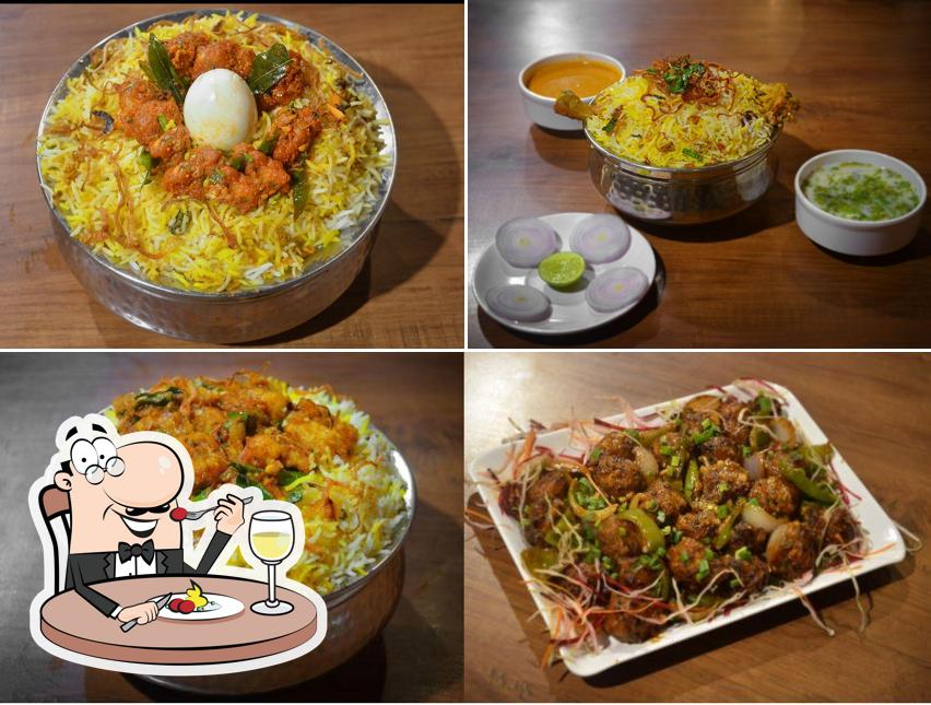 Biryani at Mamidi Chiguru