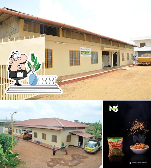 This is the photo showing exterior and food at NS Payyoli Mixture