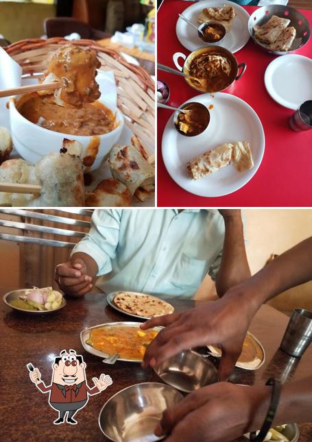 Food at New Sangam Restaurant & Dhaba