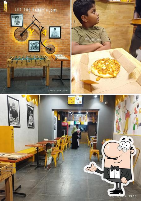 Check out how Oyalo pizza kumbakonam looks inside Check out how Oyalo pizza kumbakonam looks inside