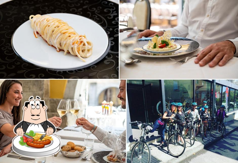 Platti al Ristorante Portici