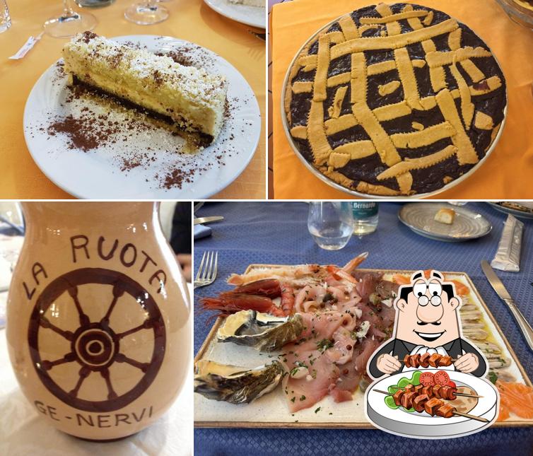 Carpaccio al Trattoria La Ruota