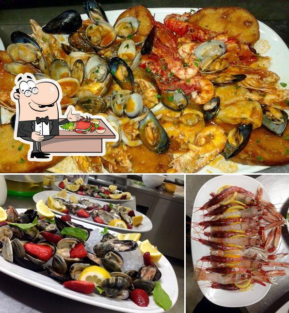 I clienti di Tricoli - Ristorante possono godersi vari pasti di mare