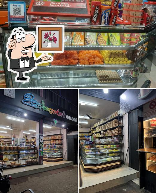 The interior of Unnithan's Bakery
