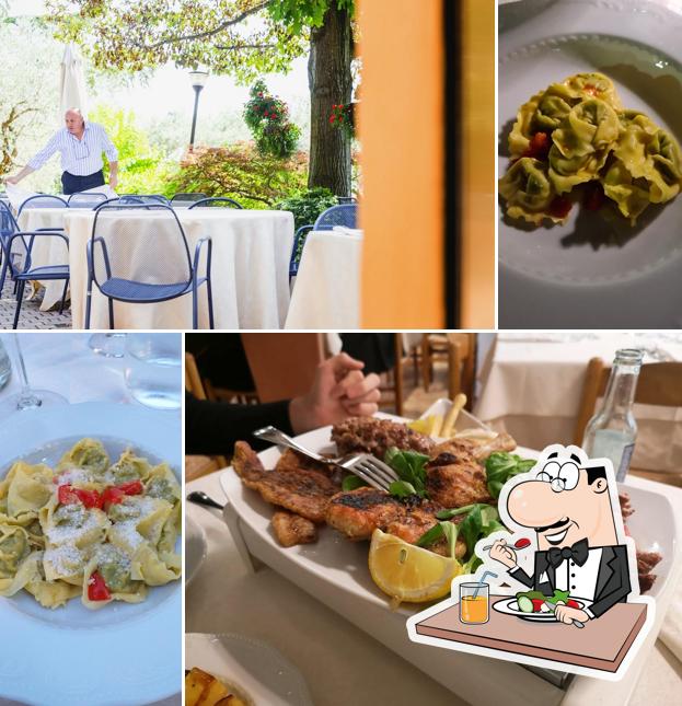 Cibo al Ristorante Santa Lucia