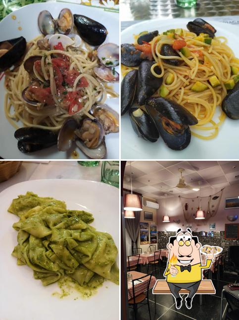 Scegli tra i vari pasti di mare proposti a Trattoria da Carolina Genova