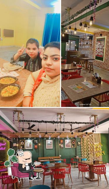 The interior of The Neighbourhood Cafe & Dining