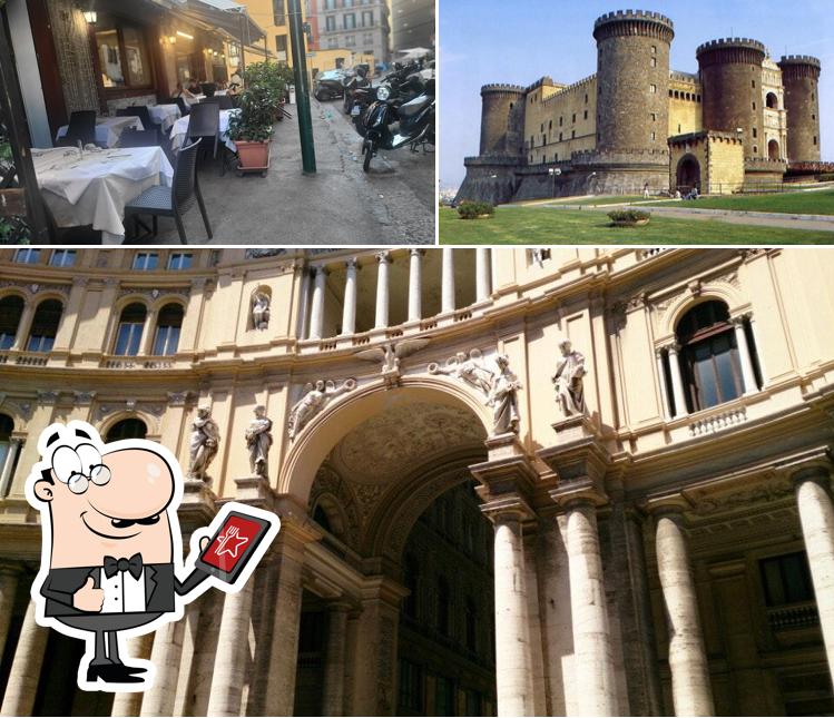 Gli esterni di Trattoria Castel Nuovo