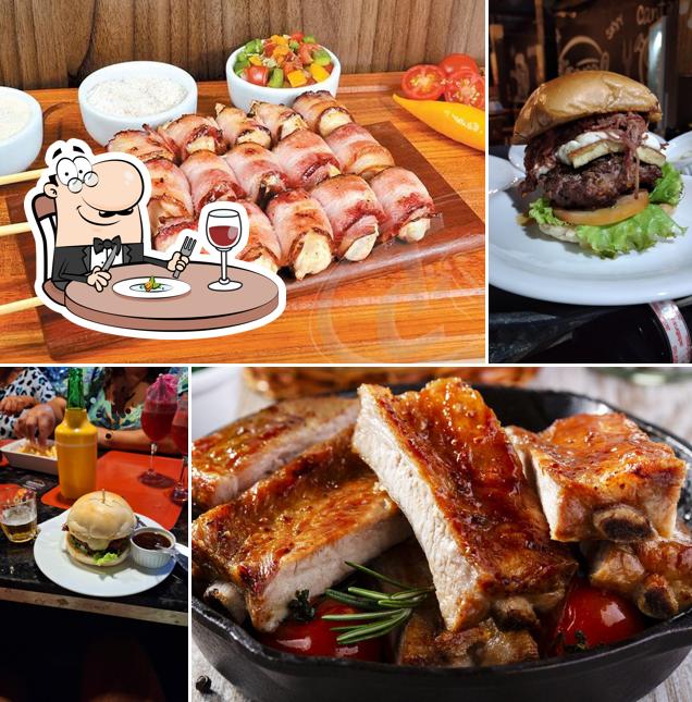 Platos en Artesanal Hamburgueria