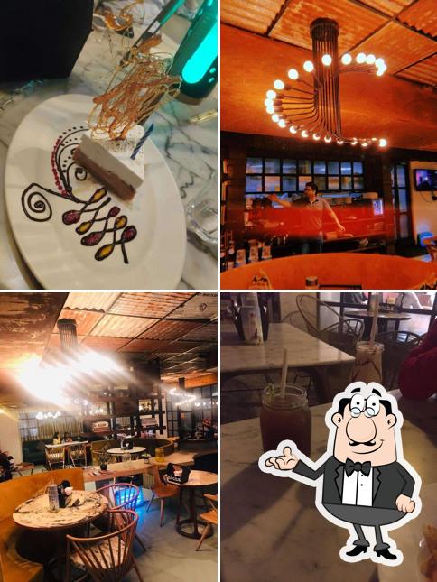 The interior of Mocha Pune