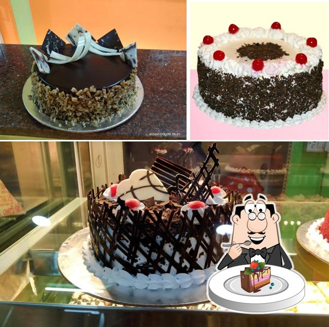 Chocolate cake at Chattal's Cake shop