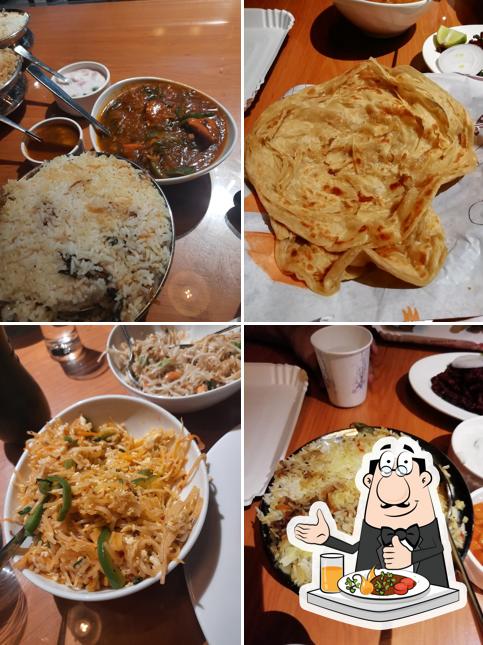 Food at Famous Restro
