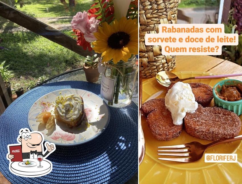 Comida em Florifé Cafeteria e Floricultura