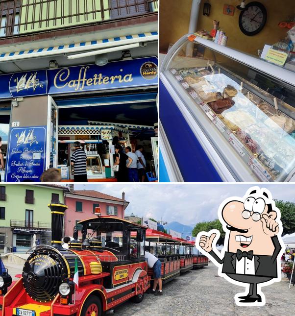 Guarda la immagine che raffigura la interni e esterno di Gelateria Le Vele